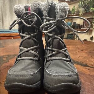 Columbia Kids Gray Winter Boots